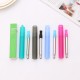 304 ensemble de paille télescopique en acier inoxydable paille pliable ensemble portable silicone bec paille fabricant en gros