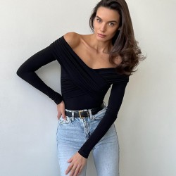 2025 Cross-border Women's Clothing Sexy Backless Fishbone Slim Fit Tie-Backed Fashion Cowgirl Style Tie-Backed Short Sleeve One-Piece Dress for Wholesale