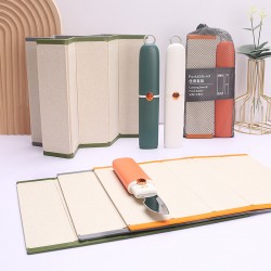 Planche à découper à paille de blé planche à découper pliante créative couteau à fruits en acier inoxydable couteau à usage multiple planche à découper à légumes et fruits