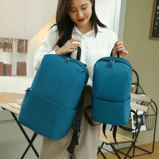 New women's double-shoulder bag, high appearance level, dopamine colorful leisure sports bag, outdoor travel double-shoulder bag for climbing storage.