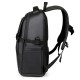 Cross-border trendy men's flip-top double shoulder backpacks - large capacity outdoor and travel double shoulder backpacks, trendy and fashionable backpacks for men, business and office use.
