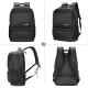 Men's Double Shoulder Bag Large Capacity Business Leisure Bag Commuting Backpack Student Luggage