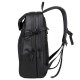 European New Style Men's Rolled Bag Nylon Foldable Rollable Shoulder Bag Large Capacity College Student Backpack Men