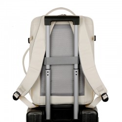 Business double-shoulder bag with large capacity for reducing weight, fashionable travel double-shoulder bag, double-shoulder backpack for men with casual style