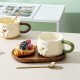Tasse mignonne tasse en céramique tasse couple meilleur ami cadeau d’anniversaire haut niveau d’apparence tasse d’eau pour enfants tasse à café maison