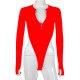 2025 cross-border summer women's clothing, featuring a sexy V-neck, backless, ruffled, and asymmetrical cut.