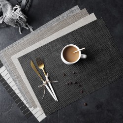 Tapis de table nordique tapis de table isolant tapis de table en PVC tapis de table japonais tissu de table tapis de verre tapis de bol cross border wholesale