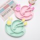 Paille de blé enfants ensembles de vaisselle dessins animés escargots splitter plateau cuillère fourche bébé accessoires plats cadeaux repas repas