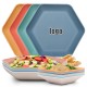 Plat de paille de blé d’amazon plat plat plat plat plat plat plat plat plat plat plat plat à tremper plat hx plat plat de soja diamant