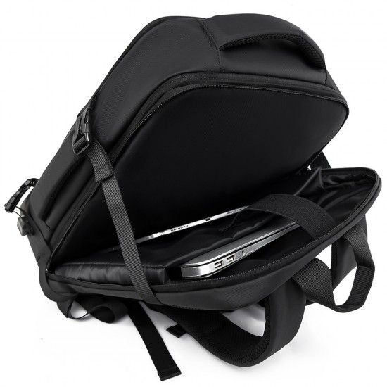 Cross-border new business travel double-shoulder bag for women, large capacity light and convenient business commuting computer double-shoulder bag, backpack for men.