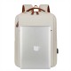 Large capacity backpack, double-shoulder bag for students, schoolbag for middle school, junior high school, university, casual and fashionable trend double-shoulder bag.