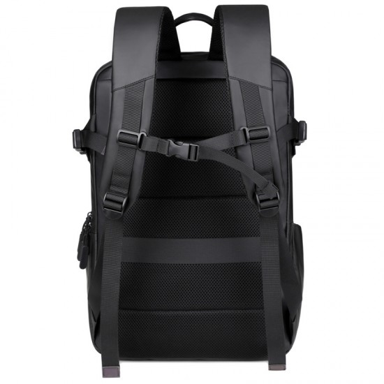 European New Style Men's Rolled Bag Nylon Foldable Rollable Shoulder Bag Large Capacity College Student Backpack Men
