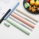 Creative 304 baguettes en acier inoxydable portable blé kit baguettes hexagonales chinoises maison hôtel baguettes cadeaux