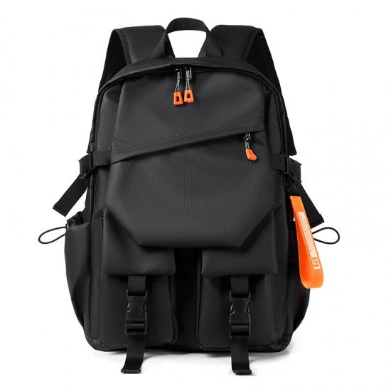 New style business casual men's bag, hard shell motorcycle men's double-shoulder bag, fashionable business commuting computer double-shoulder bag for men.