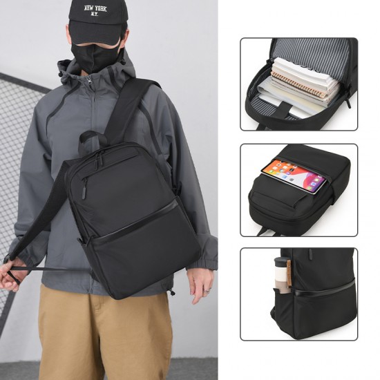 In-stock cross-border backpack with printed double-shoulder bag, business computer bag for men and women, universal backpack for commuting and traveling, casual travel bag for women and men