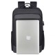 Cross-border double-shoulder bag, large capacity leisure travel bag, backpack for men, high-end business computer backpack for commuting.