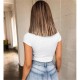 In Stock Cross-border Foreign Summer Best-Selling Sexy V-Neck Transparent Open-Back Tight Sleeve Fashion Dress for Wholesale