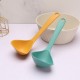 Paille de blé cuillère à soupe maison longue poignée cuillère à soupe coquille de cuisine cuillère de cuisson plastique épaissie bouillie cuillère hot pot
