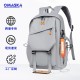 Men's backpack - new double shoulder bag, American casual computer bag, travel canvas bag for college students, junior high school students, men's backpack