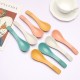 Amazon maison paille de blé cuillère grain vertical maison manger cuillère à soupe approfondir et épaisser petite cuillère cadeau
