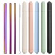 304 paille en acier inoxydable boisson thé de bulle paille set créatif wheat cylindre paille portable set
