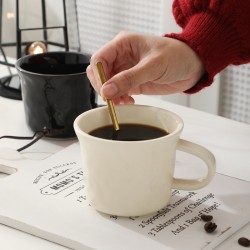Amazon ins main pincée tasse tasse en céramique tasse à café couple paire tasse haut niveau d’apparence simple tasse à eau