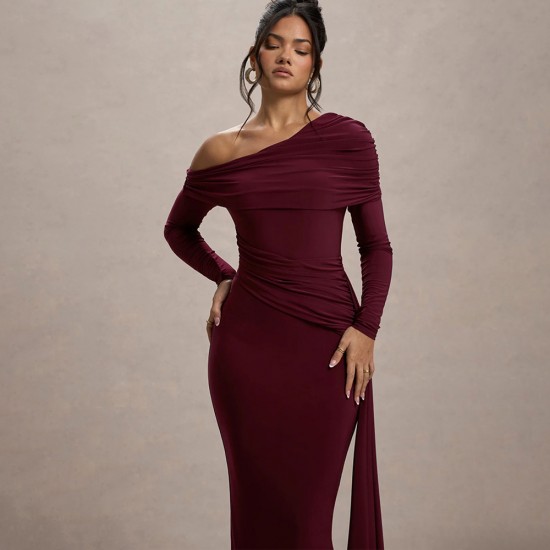 European/American Cross-border 2025 Summer New Pure Color Backless Elegant Basic Sport Bralette One-Piece Dress Women Wholesale