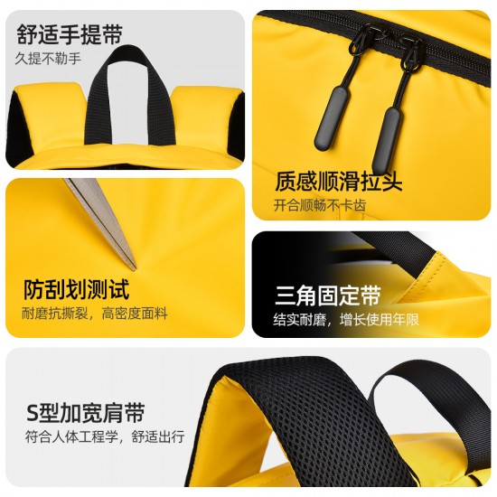 New women's double shoulder bag, high appearance level, multi-color flashy sports backpack for outdoor travel, double shoulder bag for climbing