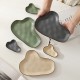 Cross-border amazon plaque cloud nordique plaque en céramique plaque de forme commerciale plaque de petit-déjeuner influenceur plaque de sauce plaque de snack