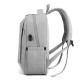 Multi-functional backpack for men, suitable for business and casual wear, with a computer compartment on both sides, suitable for students and for travel. Women's version.