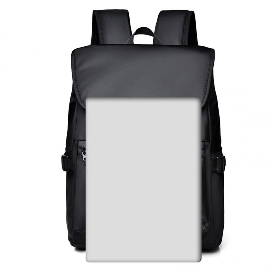 Men's double-shoulder backpack with fashionable style, casual travel bag for women and men, large-capacity laptop bag for men