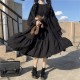 In Stock: European Cross-Belted Summer 2025 New Design Sexy Fashioned, Ruffled, Sheer Collar Beach Dress