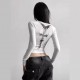 European 2025 Summer New Style Cross-border Fashion Sexy Deep V Evening Dress with Neck Tie Backless Dress for Women Wholesale