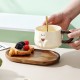 Tasse mignonne tasse en céramique tasse couple meilleur ami cadeau d’anniversaire haut niveau d’apparence tasse d’eau pour enfants tasse à café maison