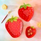 Influenceur céramique KTV snack soucoupes délicates ins air froid assiettes couverts mignon girly coeur fruit snack substitut hair