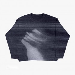2025 European Amazon autumn winter men's and women's couple pullover sweater fashionable casual jacquard knitted top for wholesale