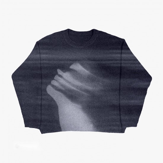 2025 European Amazon autumn winter men's and women's couple pullover sweater fashionable casual jacquard knitted top for wholesale