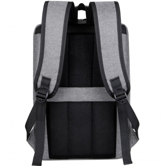 Men's Double Shoulder Bag Large Capacity Business Leisure Bag Commuting Backpack Student Luggage