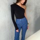 2025 European and American cross-border sexy formal sleeveless top with holes open back tight long-sleeved one-piece dress for women wholesale