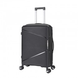 In stock PP hard-shell suitcase with silent swivel wheels for travel, 20-inch carry-on luggage, super lightweight luggage, 24-inch shock-resistant