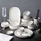 Jarabe nordique ins air vaisselle set de vaisselle maison simple bol plat chopin chopin combo vaisselle en céramique manger repas bol soupe bol