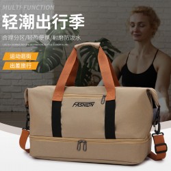 European New Style Men's Cross-Body Bag 2024 Korean Style Casual Oxford Cloth Small Backpack Trendy Fashion Sports Chest Bag Men