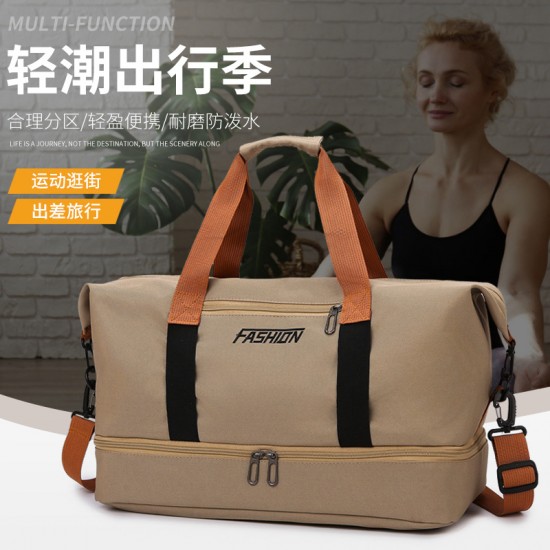 European New Style Men's Cross-Body Bag 2024 Korean Style Casual Oxford Cloth Small Backpack Trendy Fashion Sports Chest Bag Men