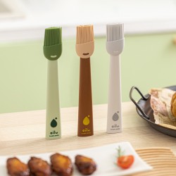 Huile de silicone brosse de cuisine gâteaux ménagers résister à la chaleur ne perdent pas les poils barbecue cuisson alimentaire boîte à manger plaque antiadhésive