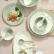 Nordic light luxe crème vent vaisselle ensemble maison haut de gamme phnom penh neige céramique vaisselle bols plats vaisselle combinaisons