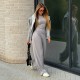 2025 cross-border spring new product European fashionable A-shaped sexy fitted collarless elegant dress for women wholesale