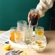 Verre japonais embossée à bord d’or verre à eau verre à whisky océan tasse de thé coupe à marteau coupe à bière coupe de fille