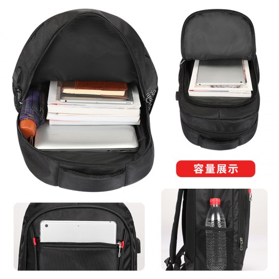 Outdoor and casual backpack for men, large capacity, suitable for students and backpackers. For travel.