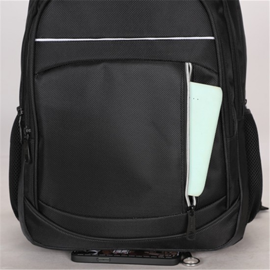 Business double-shoulder bag with large capacity for reducing weight, fashionable business computer bag, double-shoulder backpack for men with casual style