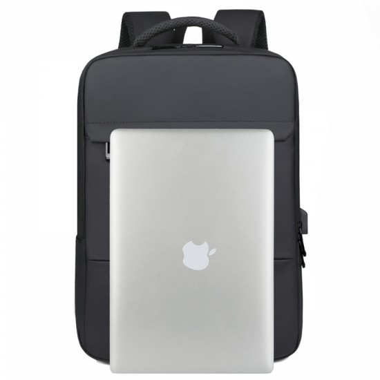Cross-border men's double-shoulder bag, new style functional wind backpack, casual single-shoulder bag, mailbag, business commuting water-resistant backpack.